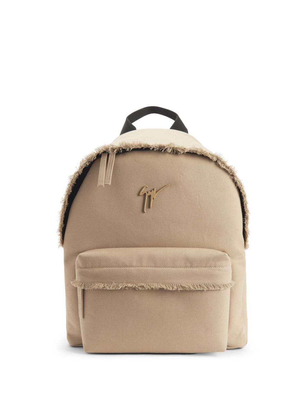 Giuseppe Zanotti Bud cotton backpack - Neutrals von Giuseppe Zanotti