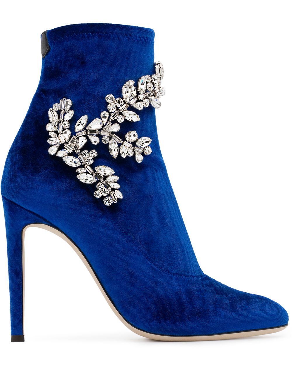 Giuseppe Zanotti Celeste crystal-embellished boots - Blue von Giuseppe Zanotti