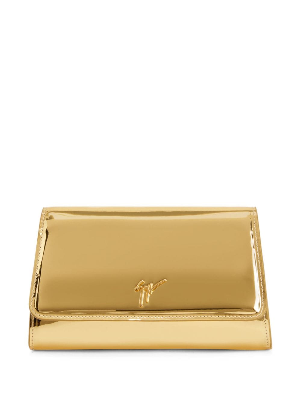 Giuseppe Zanotti Cleopatra metallic clutch bag - Gold von Giuseppe Zanotti