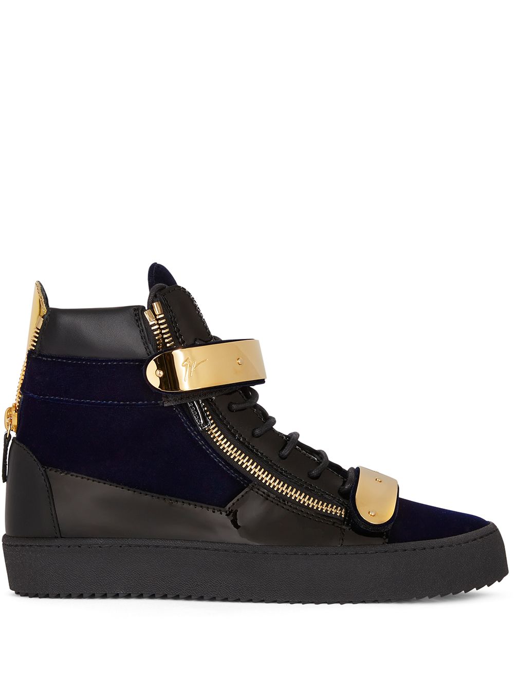 Giuseppe Zanotti Coby high-top sneakers - Blue von Giuseppe Zanotti