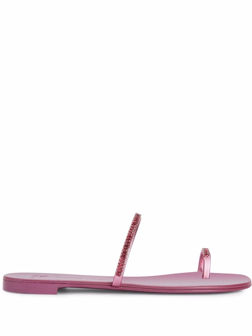 Giuseppe Zanotti Colorful flat sandals - Pink von Giuseppe Zanotti