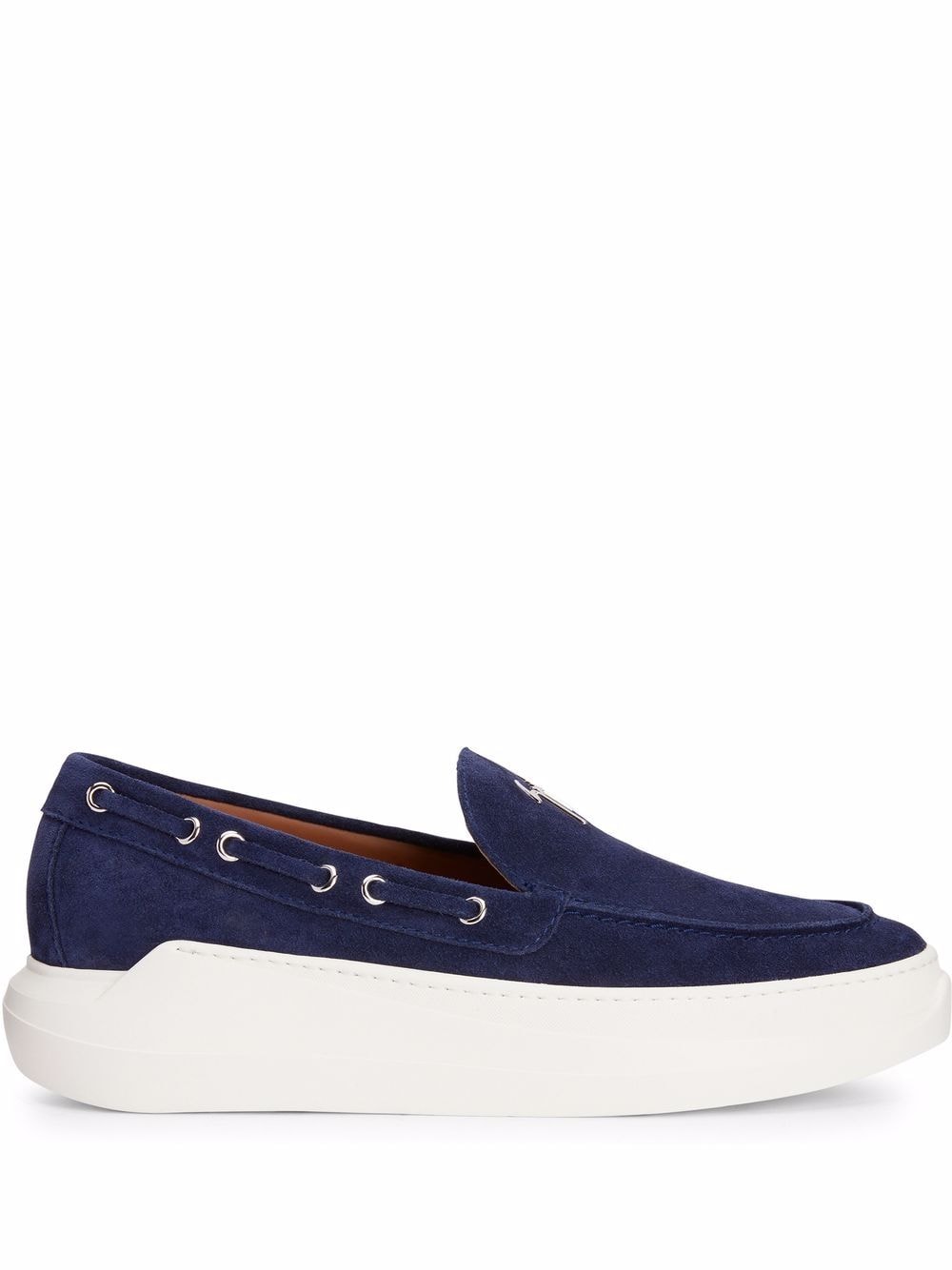 Giuseppe Zanotti Conley navy loafers - Blue von Giuseppe Zanotti