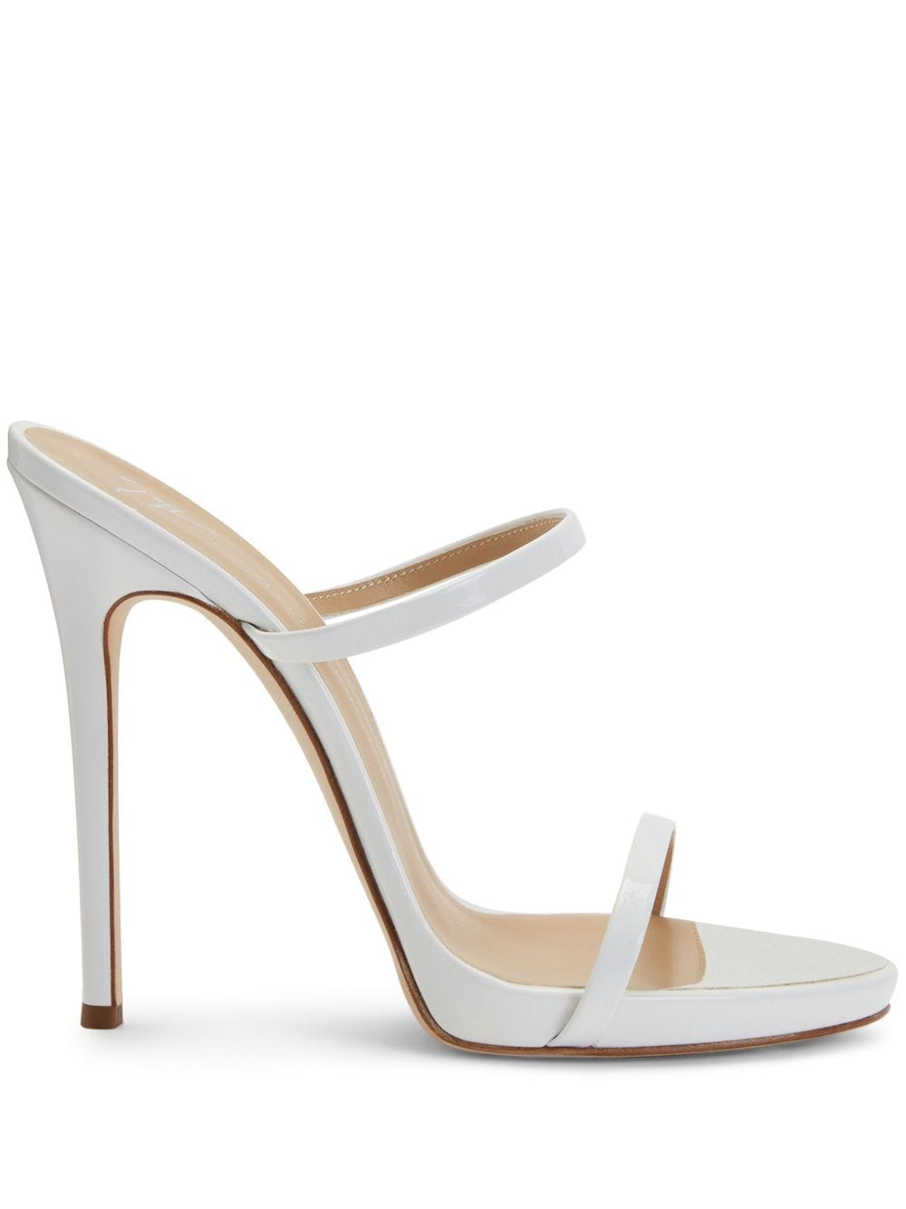 Giuseppe Zanotti Darsey leather sandals - White von Giuseppe Zanotti