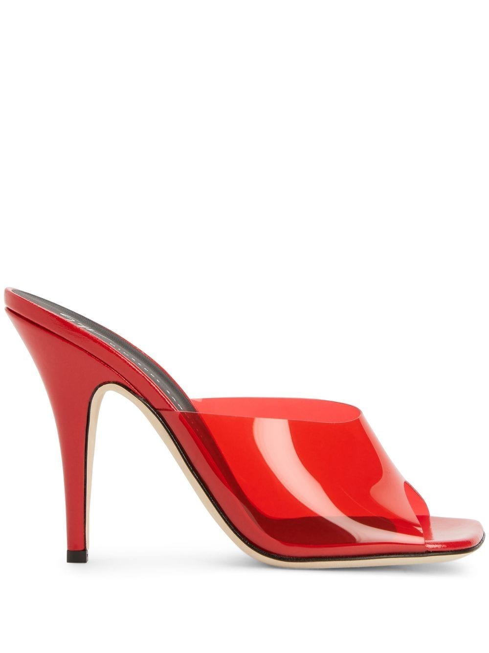 Giuseppe Zanotti Earthshine Plexy sandals - Red von Giuseppe Zanotti