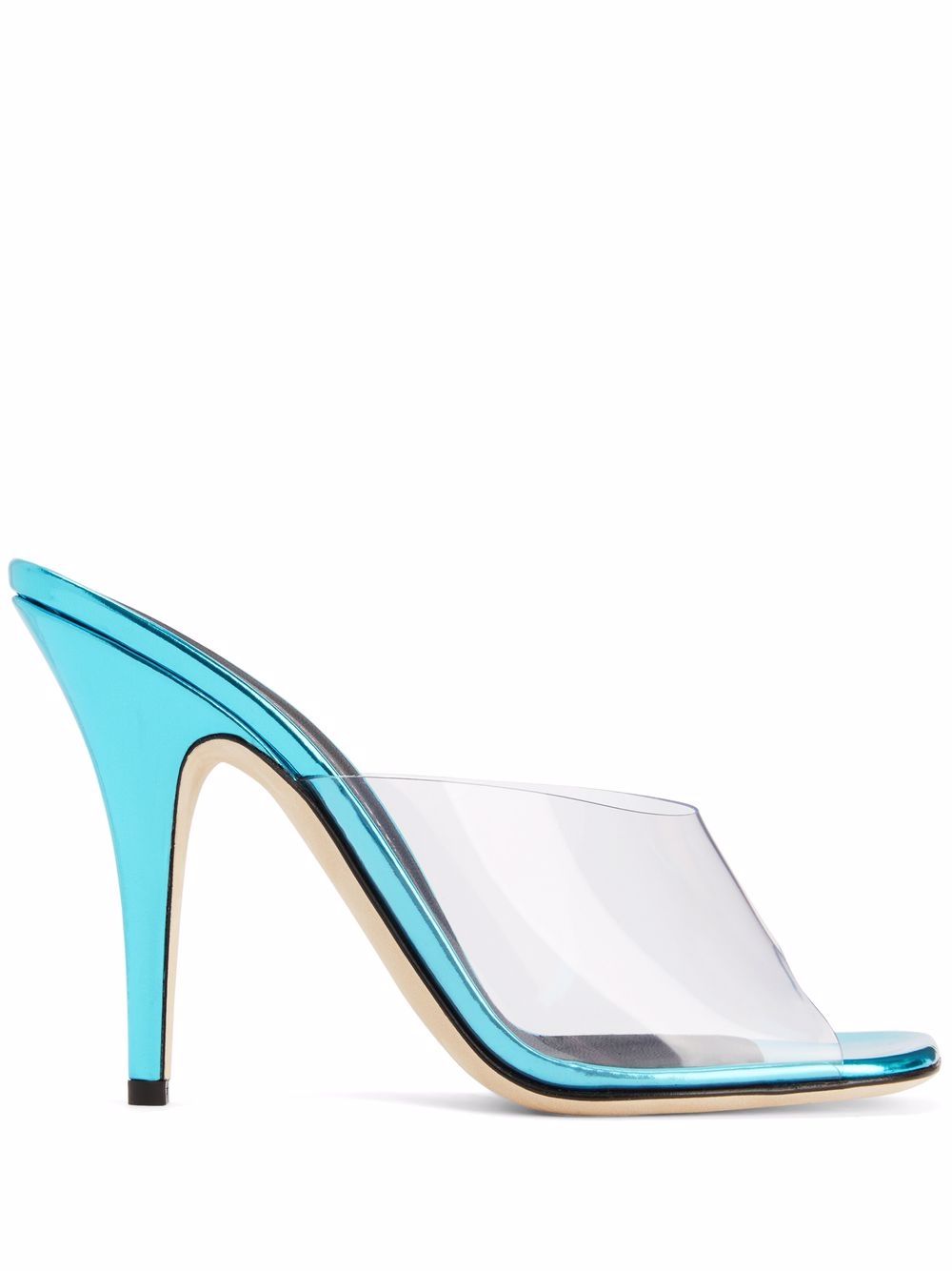 Giuseppe Zanotti Earthshine plexi-detail sandals - Blue von Giuseppe Zanotti