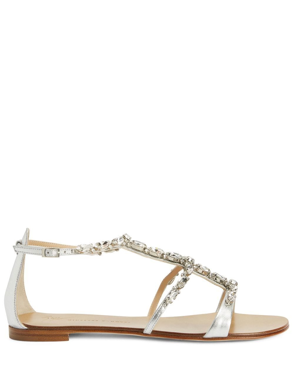 Giuseppe Zanotti Elba open toe sandals - Silver von Giuseppe Zanotti