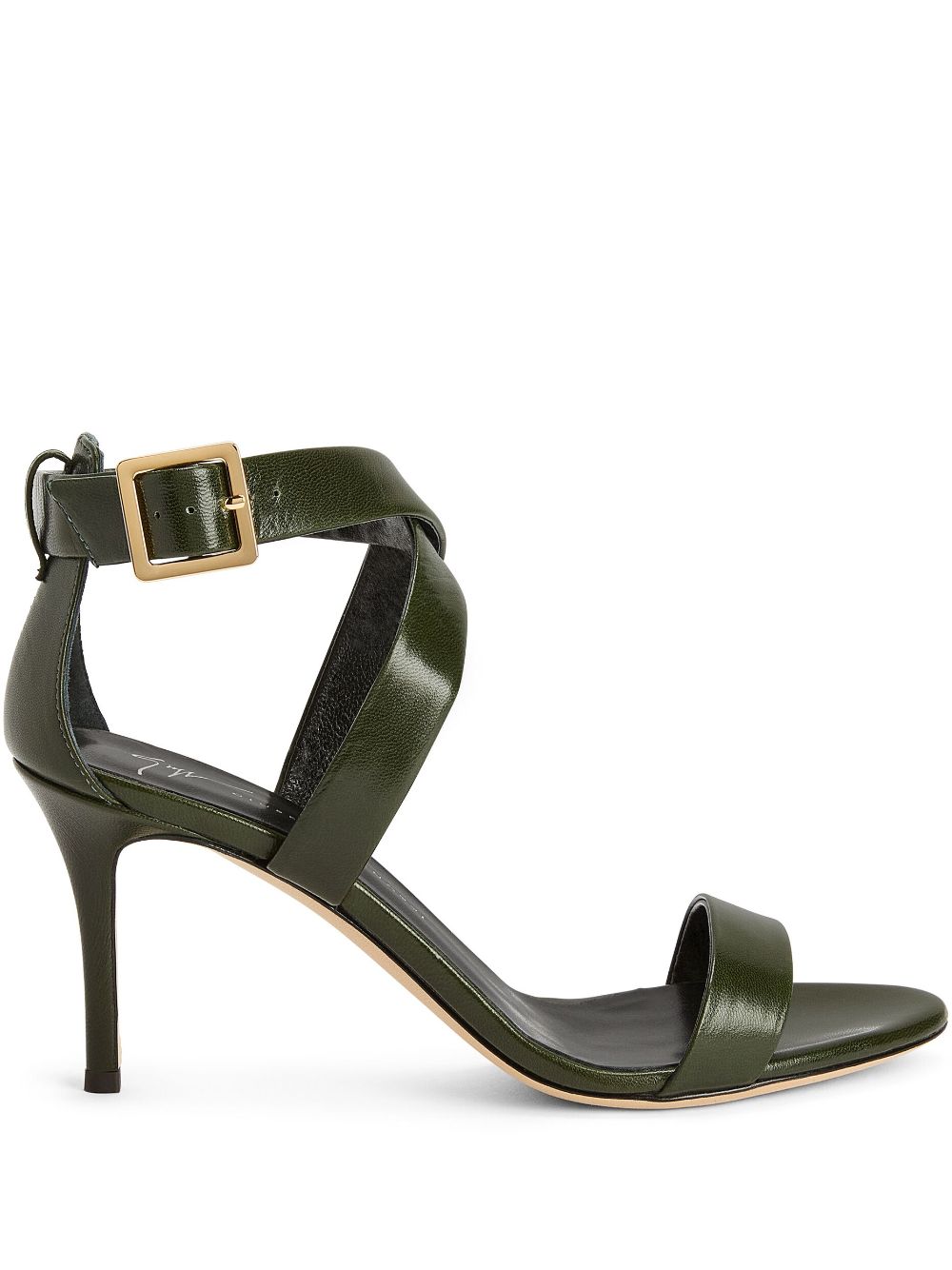 Giuseppe Zanotti Ellie 80mm leather sandals - Black von Giuseppe Zanotti