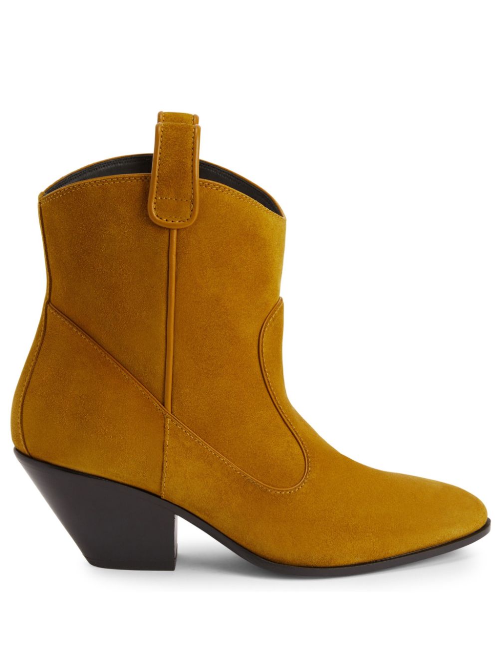 Giuseppe Zanotti Elna 55mm velvet boots - Yellow von Giuseppe Zanotti