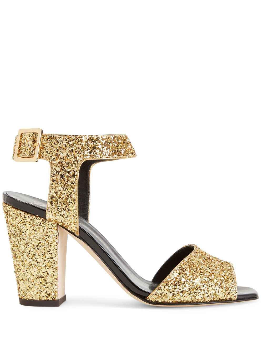 Giuseppe Zanotti Emmanuelle 80mm leather sandals - Gold von Giuseppe Zanotti