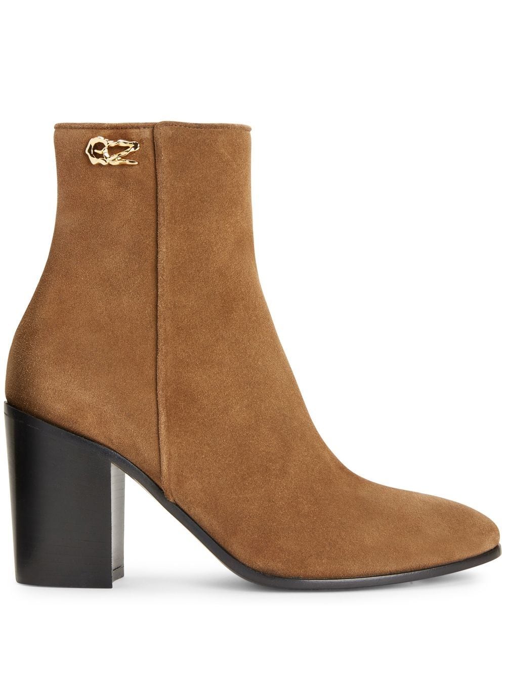 Giuseppe Zanotti Enriette 80mm suede boots - Brown von Giuseppe Zanotti