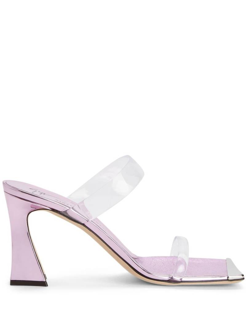 Giuseppe Zanotti Flaminia Plexi 85mm transparent sandals - Pink von Giuseppe Zanotti