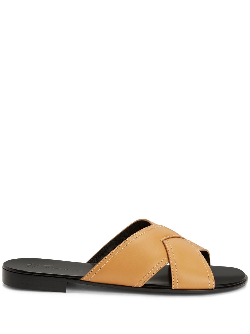 Giuseppe Zanotti Flavio slip-on sandals - Brown von Giuseppe Zanotti