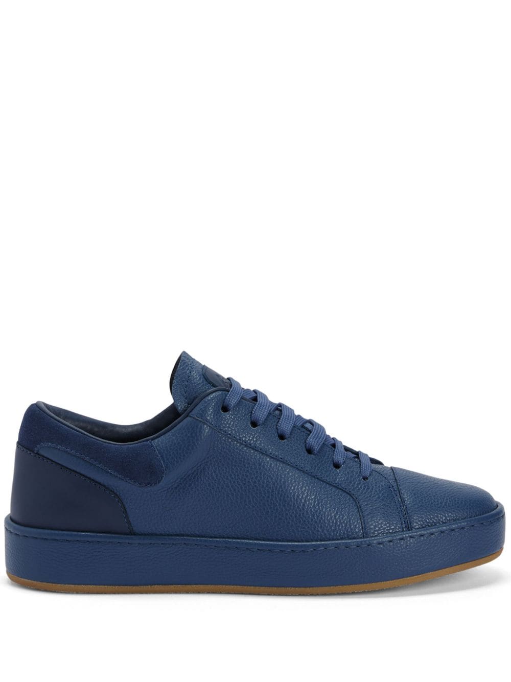 Giuseppe Zanotti GZ-City leather sneakers - Blue von Giuseppe Zanotti