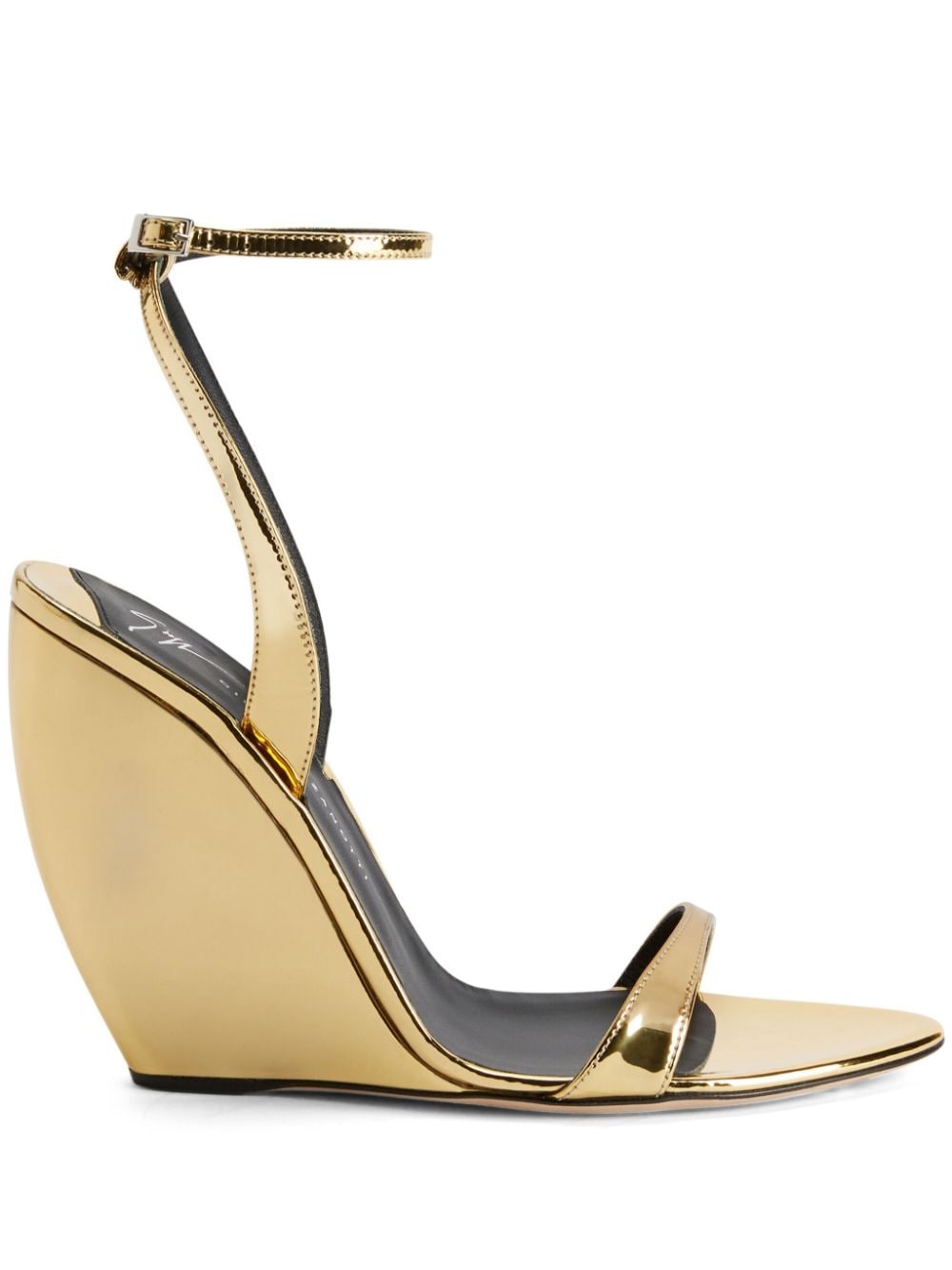 Giuseppe Zanotti Ginnyfer 105mm wedge sandals - Gold von Giuseppe Zanotti