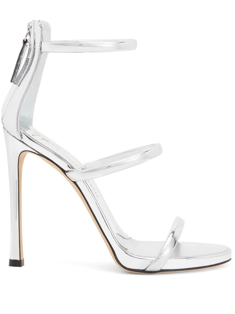 Giuseppe Zanotti Harmony metallic strappy sandals - Silver von Giuseppe Zanotti