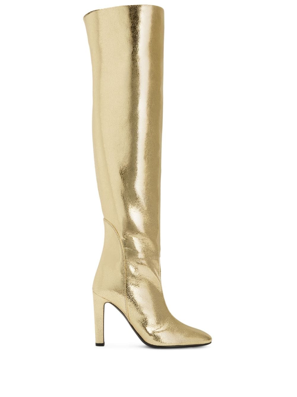 Giuseppe Zanotti Hattie 105mm metallic boots - Gold von Giuseppe Zanotti