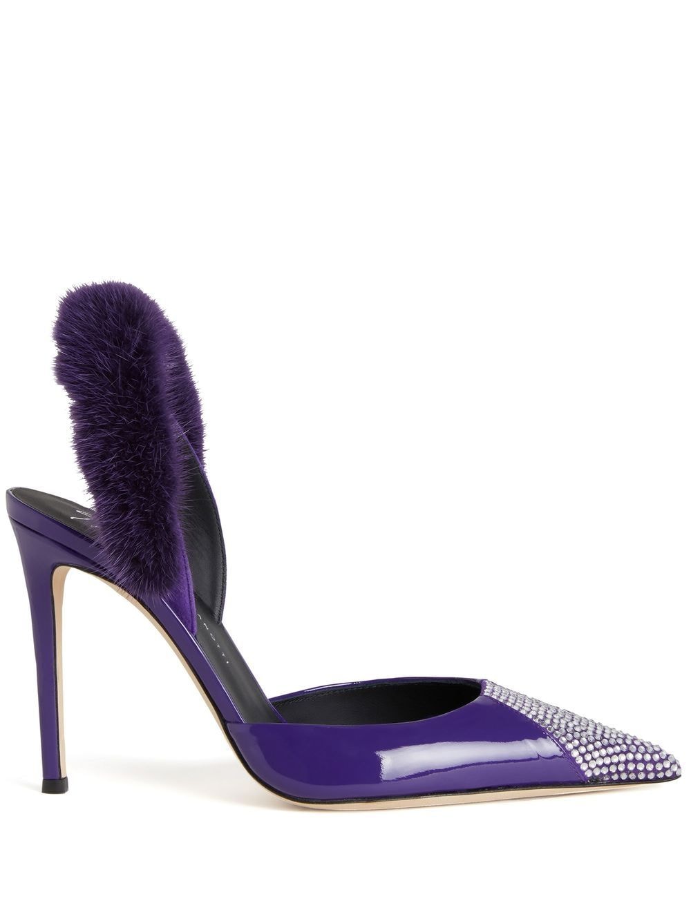 Giuseppe Zanotti Henriette Strass embellished pumps - Purple von Giuseppe Zanotti