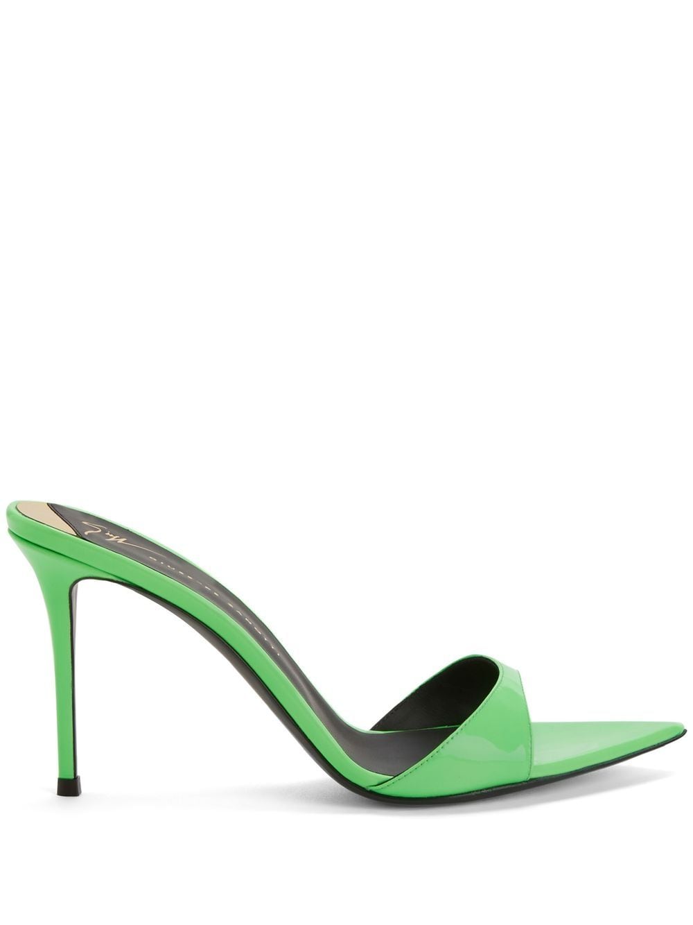 Giuseppe Zanotti Intriigo pointed 90mm sandals - Green von Giuseppe Zanotti