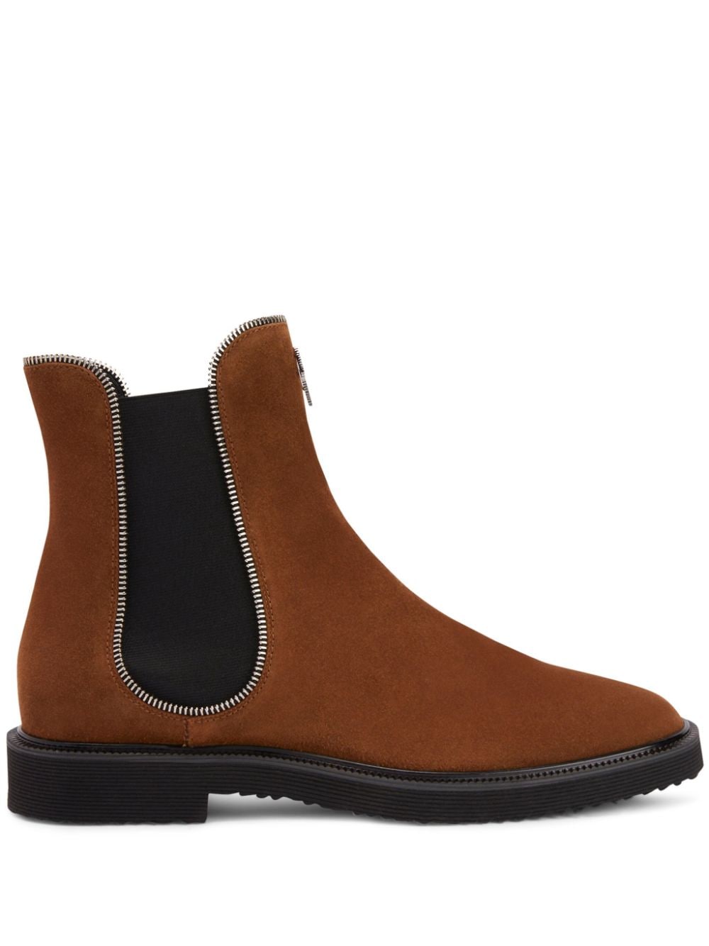 Giuseppe Zanotti Jaky suede Chelsea boots - Brown von Giuseppe Zanotti