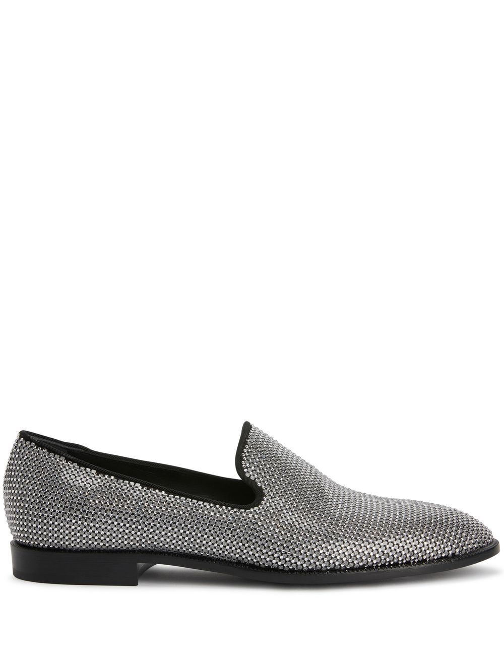 Giuseppe Zanotti Jareth Disco crystal-embellished loafers - Silver von Giuseppe Zanotti