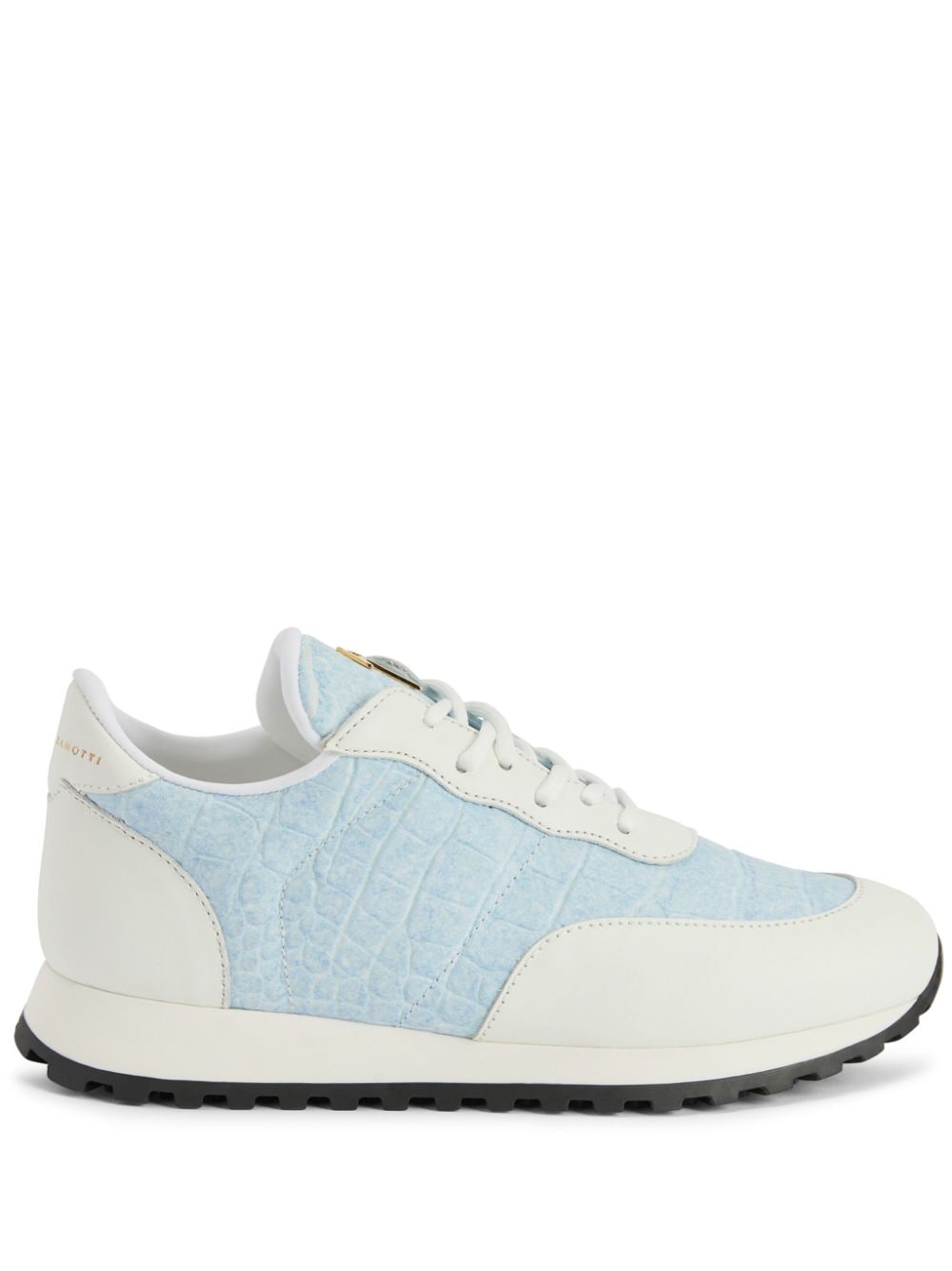 Giuseppe Zanotti Jimi Running leather sneakers - Neutrals von Giuseppe Zanotti