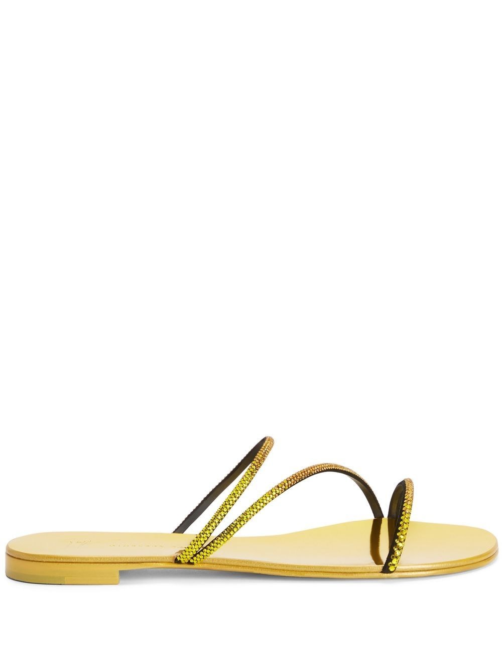 Giuseppe Zanotti Julianne slip-on sandals - Yellow von Giuseppe Zanotti