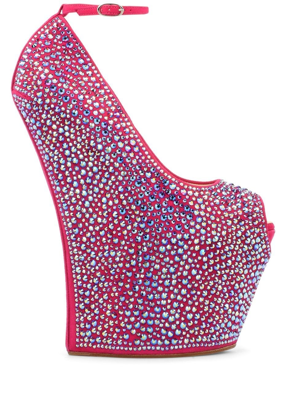 Giuseppe Zanotti Karina embellished platform pumps - Pink von Giuseppe Zanotti