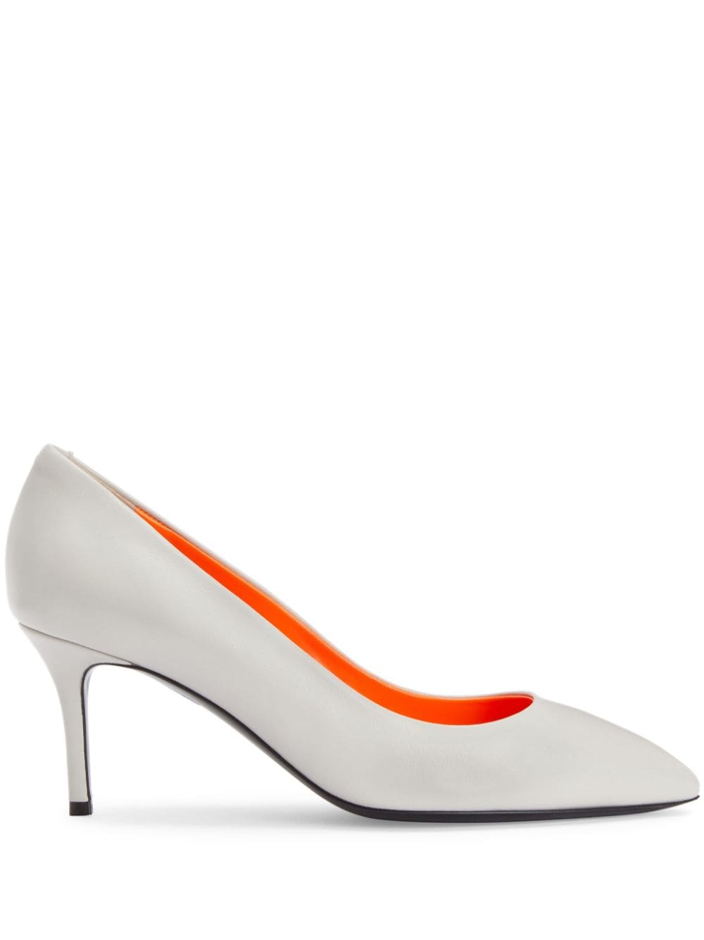 Giuseppe Zanotti Lucrezia 70mm leather pumps - Grey von Giuseppe Zanotti