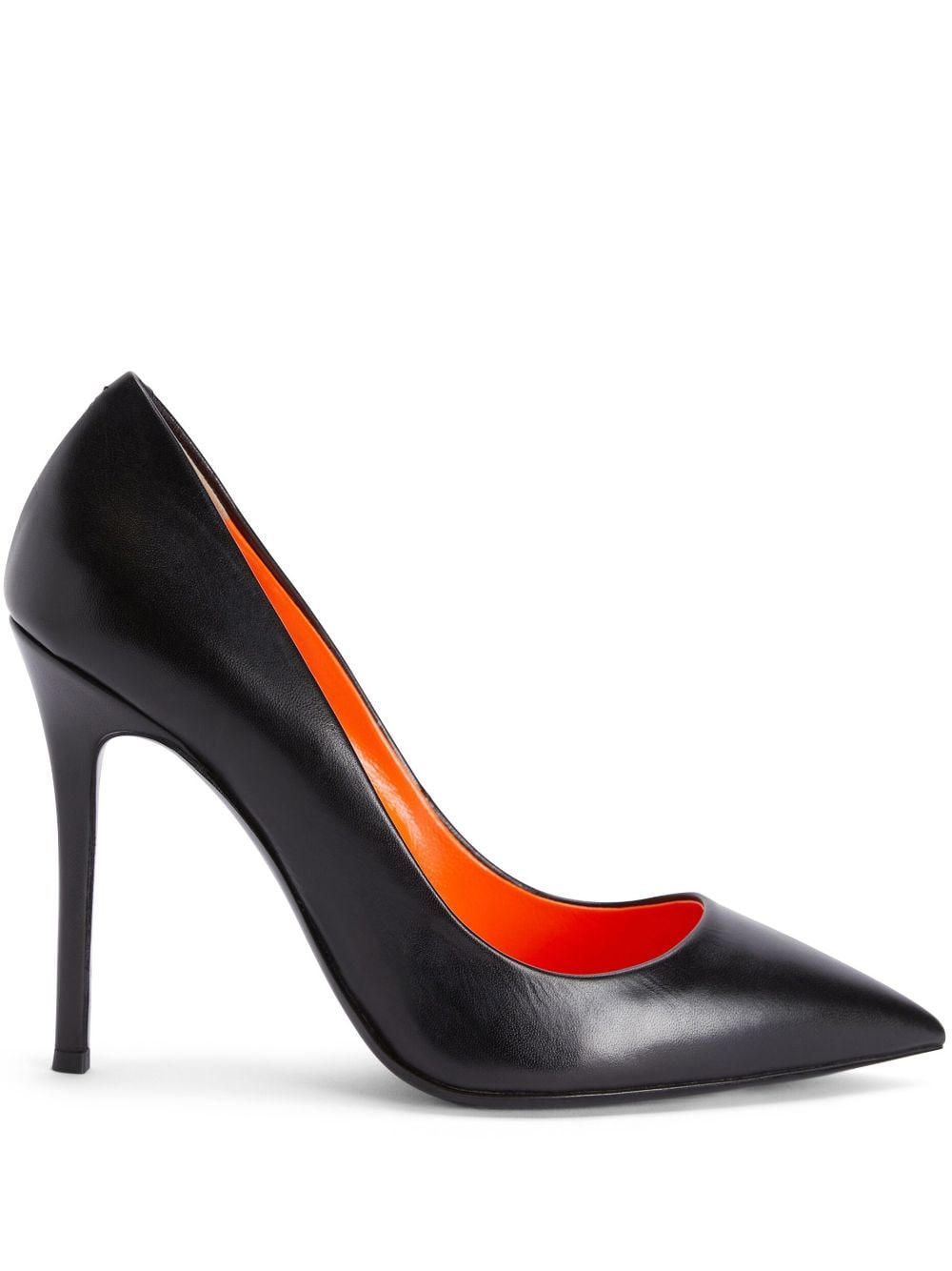 Giuseppe Zanotti Lucrezia pointed leather pumps - Black von Giuseppe Zanotti