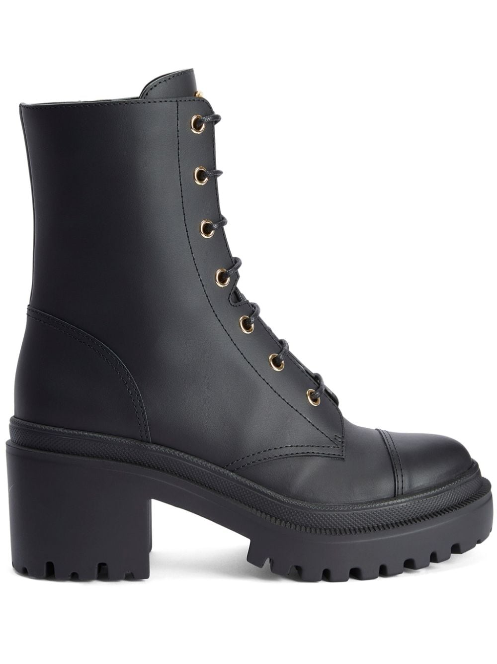 Giuseppe Zanotti Malakhy 70mm lace-up boots - Black von Giuseppe Zanotti