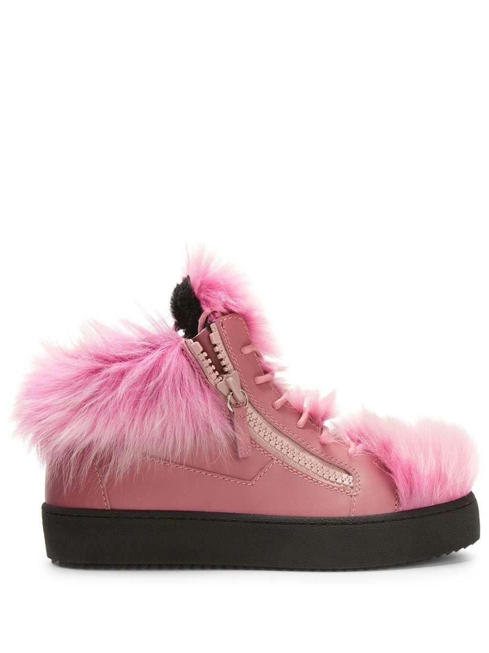 Giuseppe Zanotti Marlena Winter mid-top sneakers - Pink von Giuseppe Zanotti
