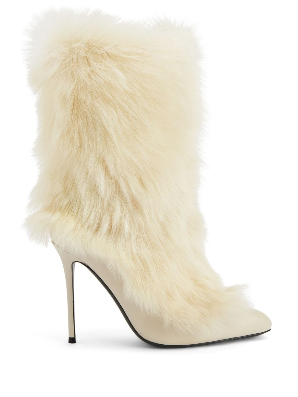 Giuseppe Zanotti Micole 105mm leather boots - Neutrals von Giuseppe Zanotti