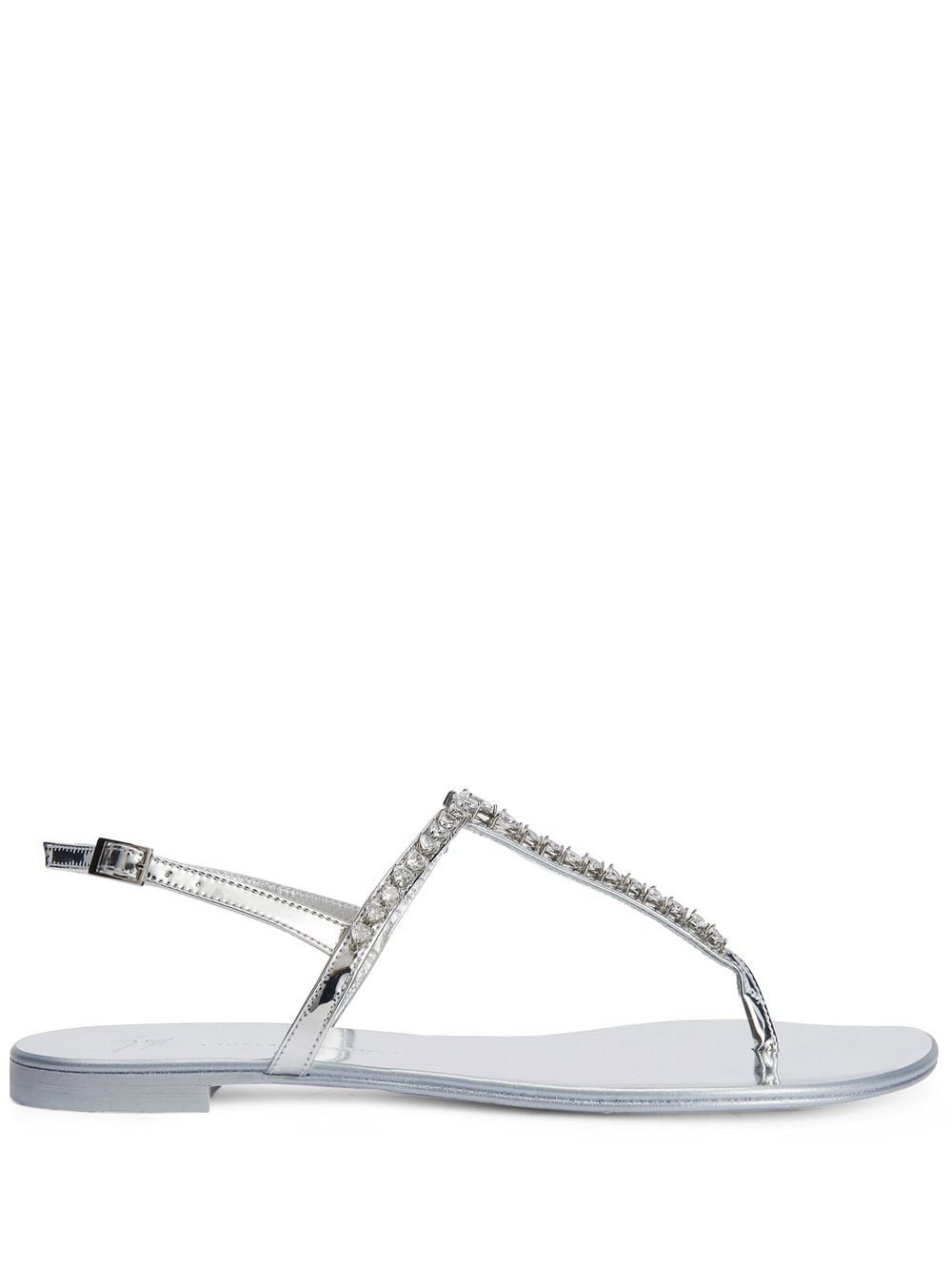 Giuseppe Zanotti Minnah crystal-embellished sandals - Silver von Giuseppe Zanotti