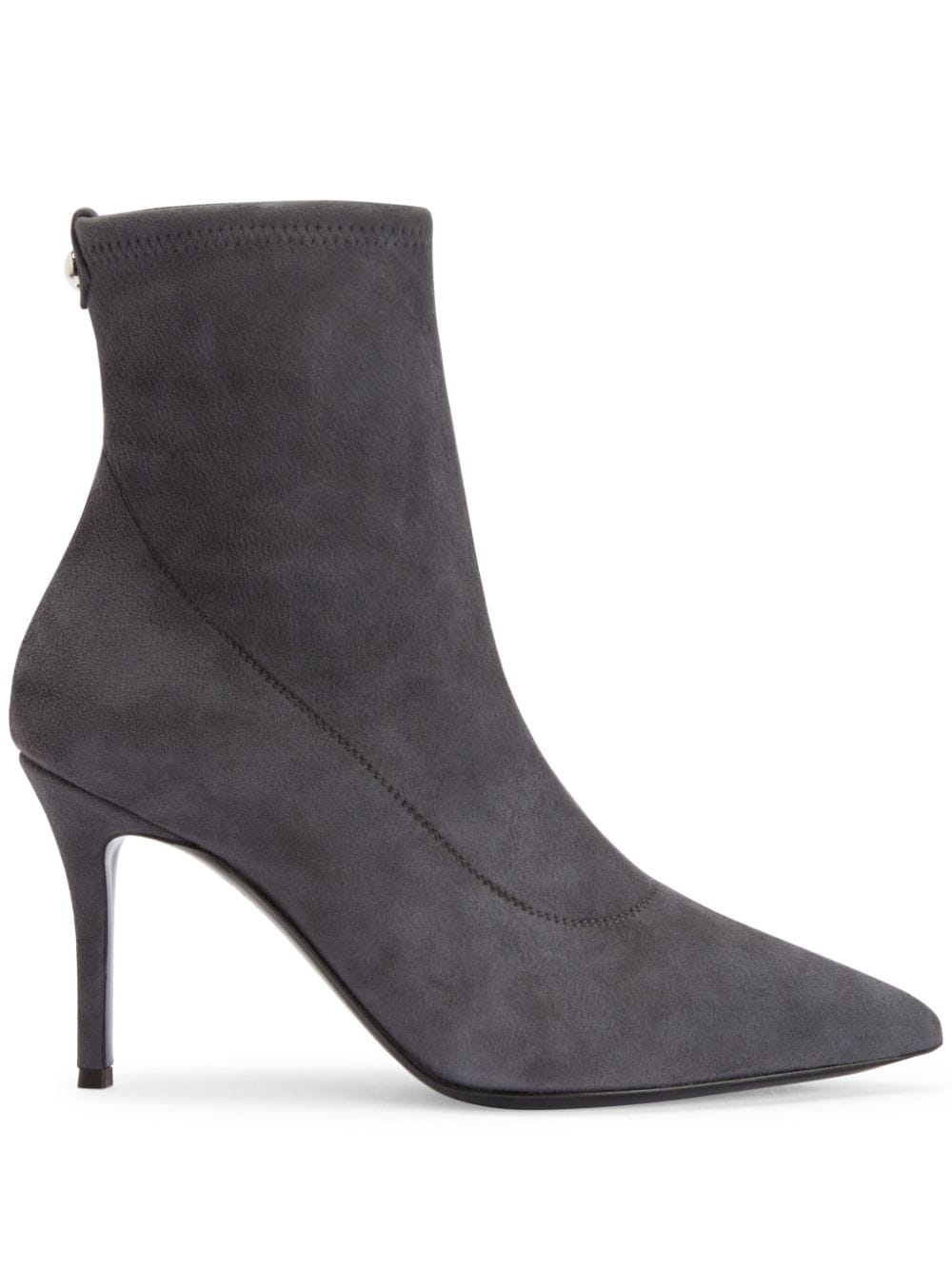 Giuseppe Zanotti Mirea 90mm suede ankle boots - Grey von Giuseppe Zanotti