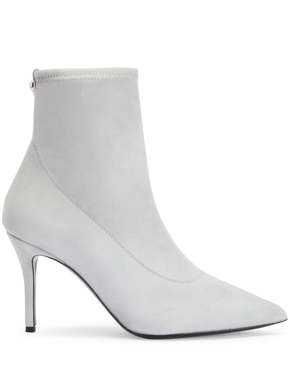 Giuseppe Zanotti Mirea 90mm suede ankle boots - Grey von Giuseppe Zanotti