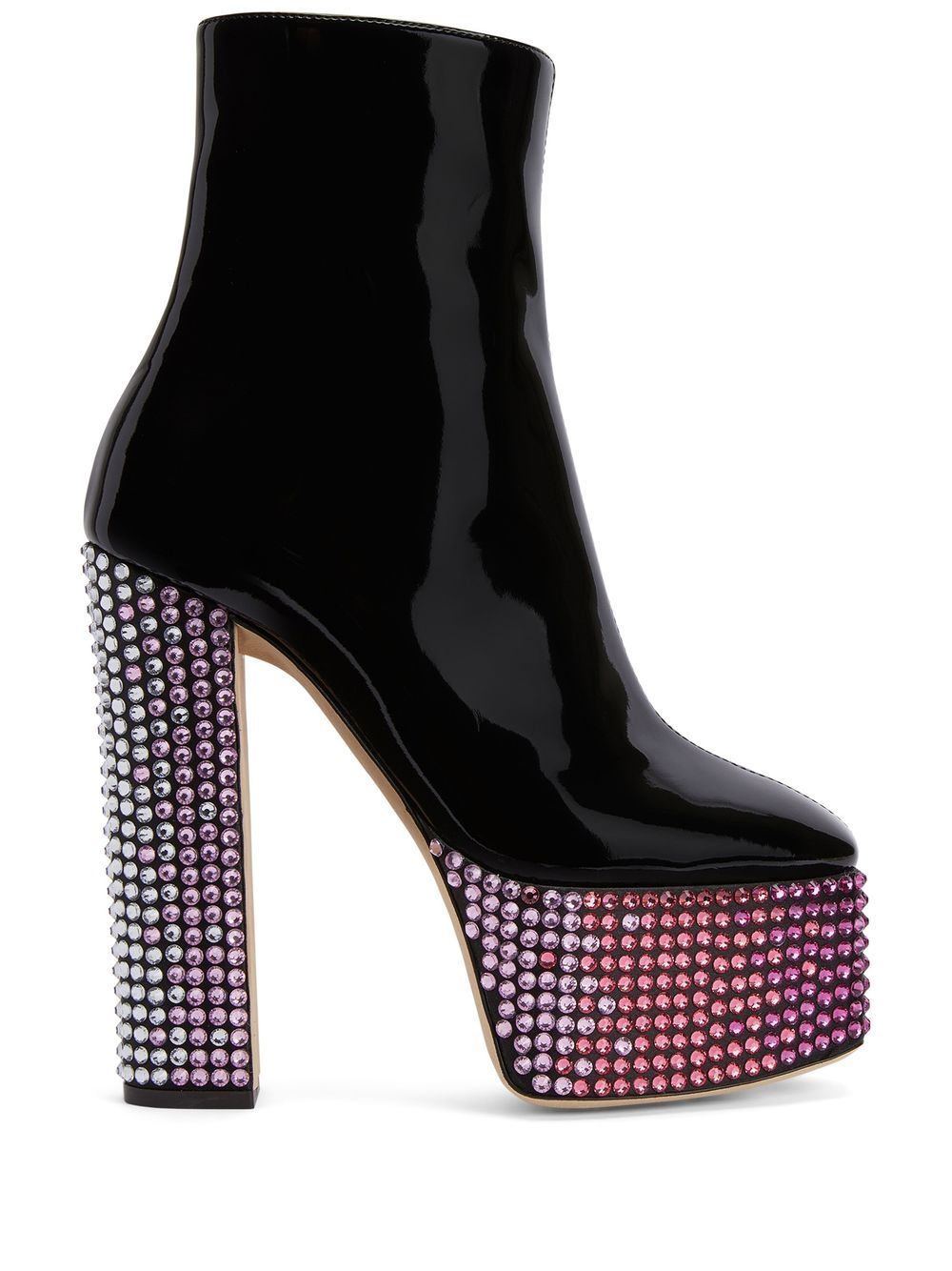 Giuseppe Zanotti Morgana Strass 150mm boots - Black von Giuseppe Zanotti