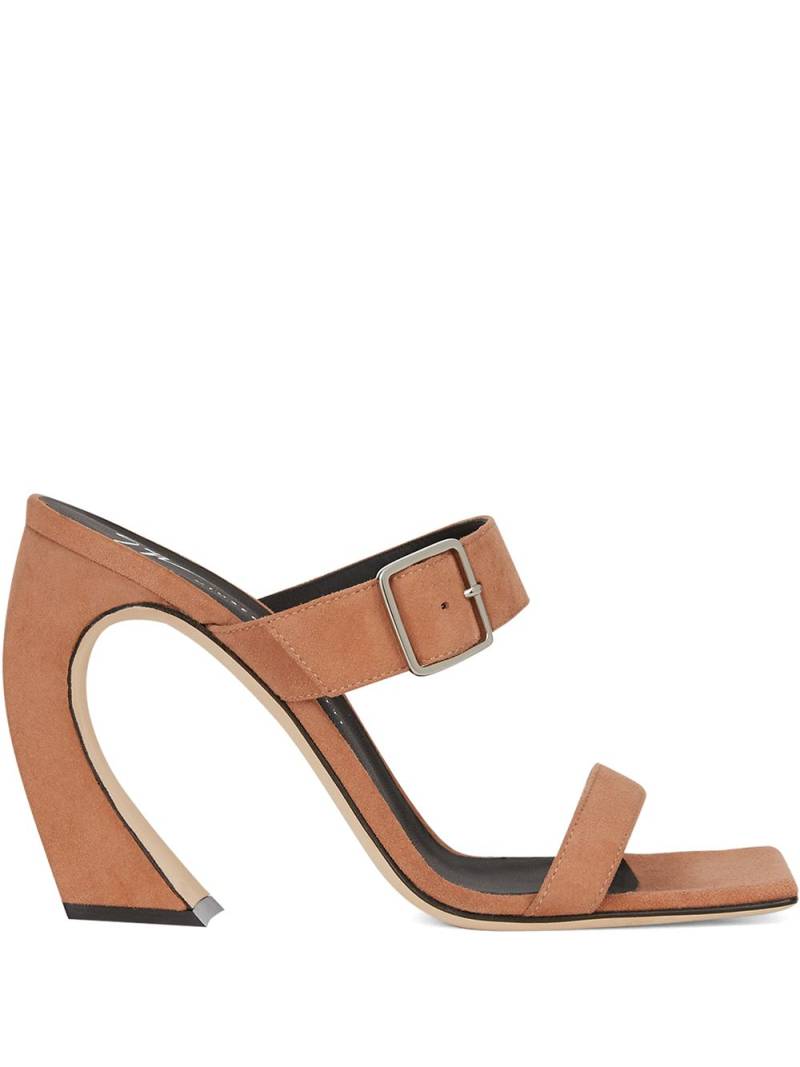 Giuseppe Zanotti Musa suede sandals - Neutrals von Giuseppe Zanotti