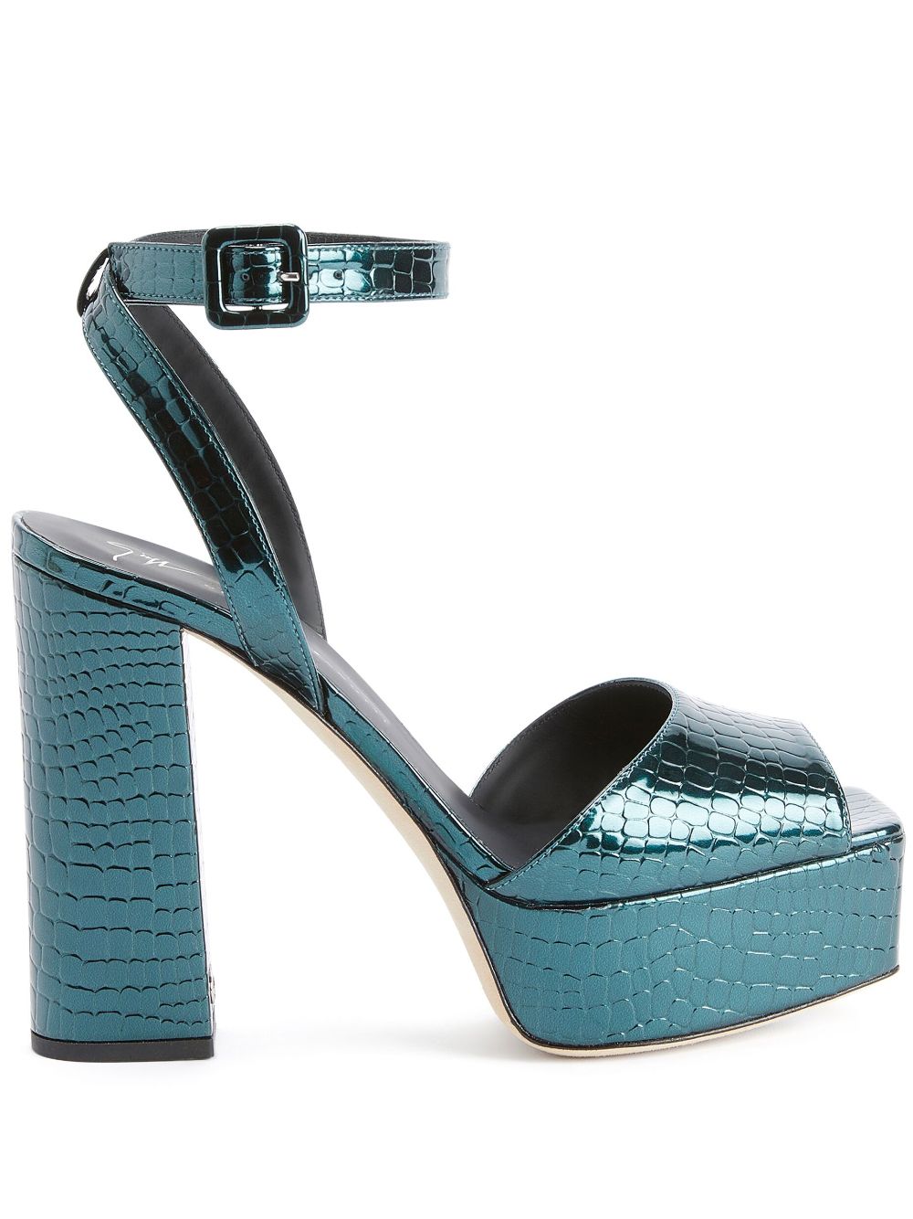 Giuseppe Zanotti New Betty 120mm buckled sandals - Green von Giuseppe Zanotti