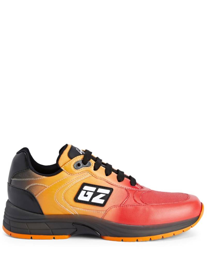Giuseppe Zanotti New GZ Runner low-top sneakers - Red von Giuseppe Zanotti