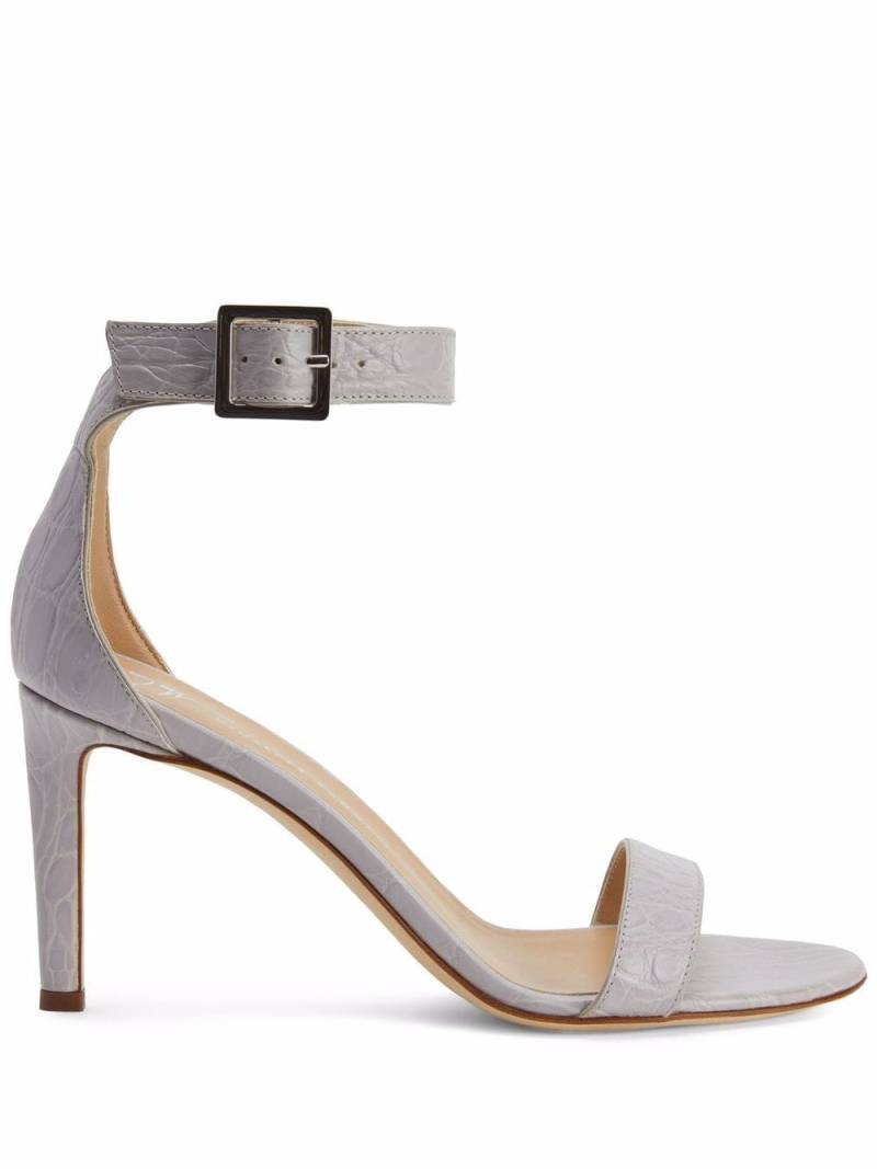 Giuseppe Zanotti Neyla 85 mm sandals - Grey von Giuseppe Zanotti