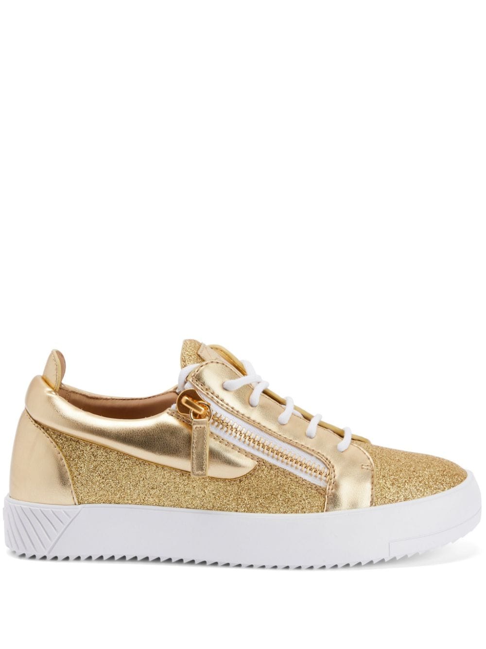 Giuseppe Zanotti Nicki glitter sneakers - Gold von Giuseppe Zanotti