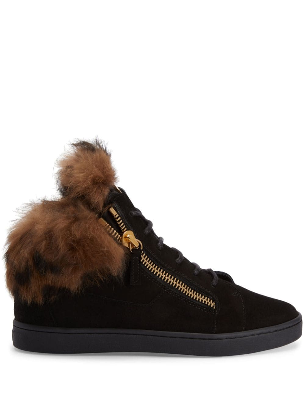 Giuseppe Zanotti Nicky suede sneakers - Black von Giuseppe Zanotti