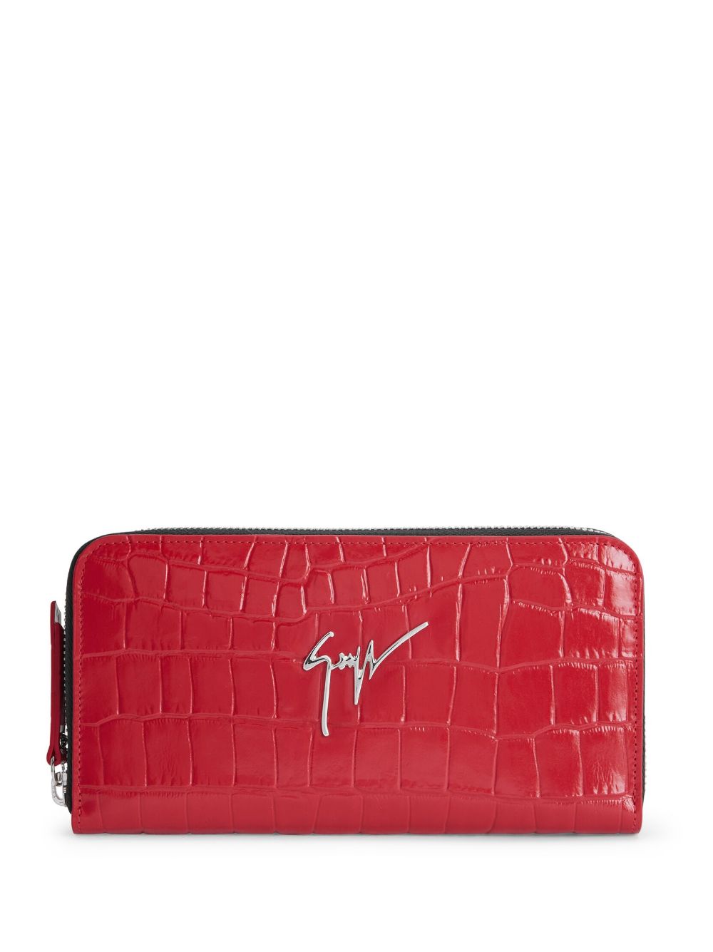 Giuseppe Zanotti Paula logo-lettering wallet - Red von Giuseppe Zanotti