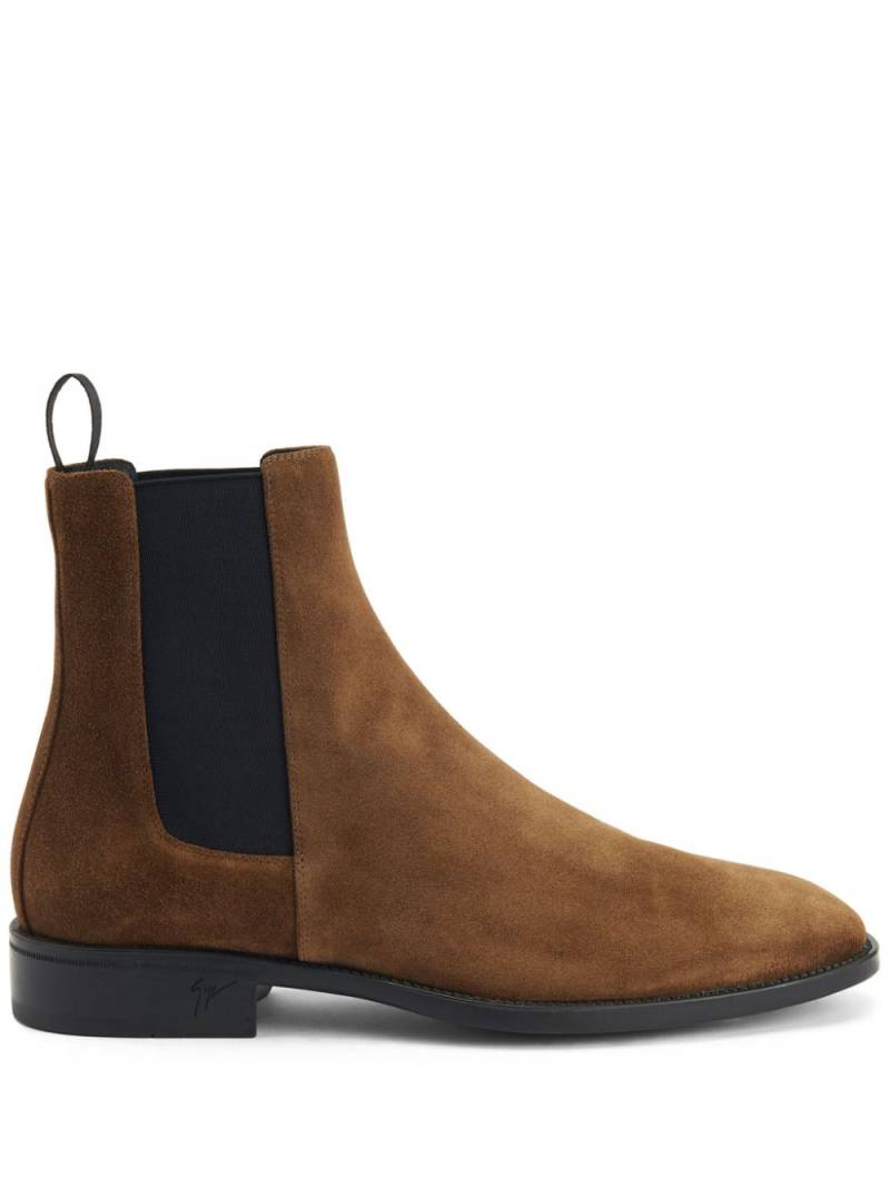 Giuseppe Zanotti Ryim almond-toe boots - Brown von Giuseppe Zanotti