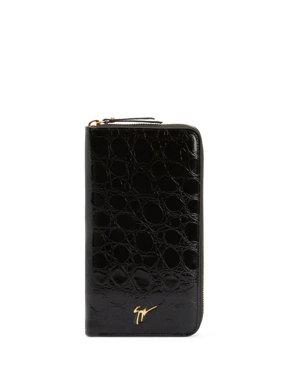 Giuseppe Zanotti Samuel leather wallet - Black von Giuseppe Zanotti