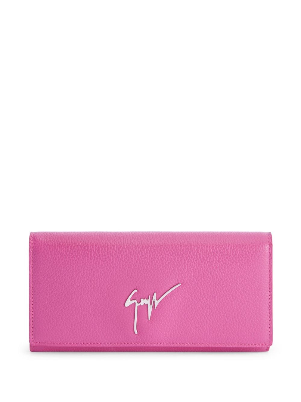 Giuseppe Zanotti Selene logo-lettering wallet - Pink von Giuseppe Zanotti