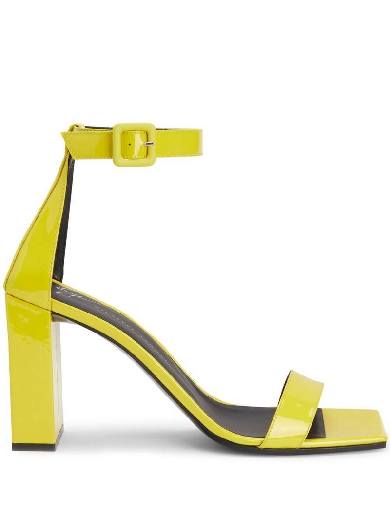 Giuseppe Zanotti Shangay 85mm heeled sandals - Yellow von Giuseppe Zanotti