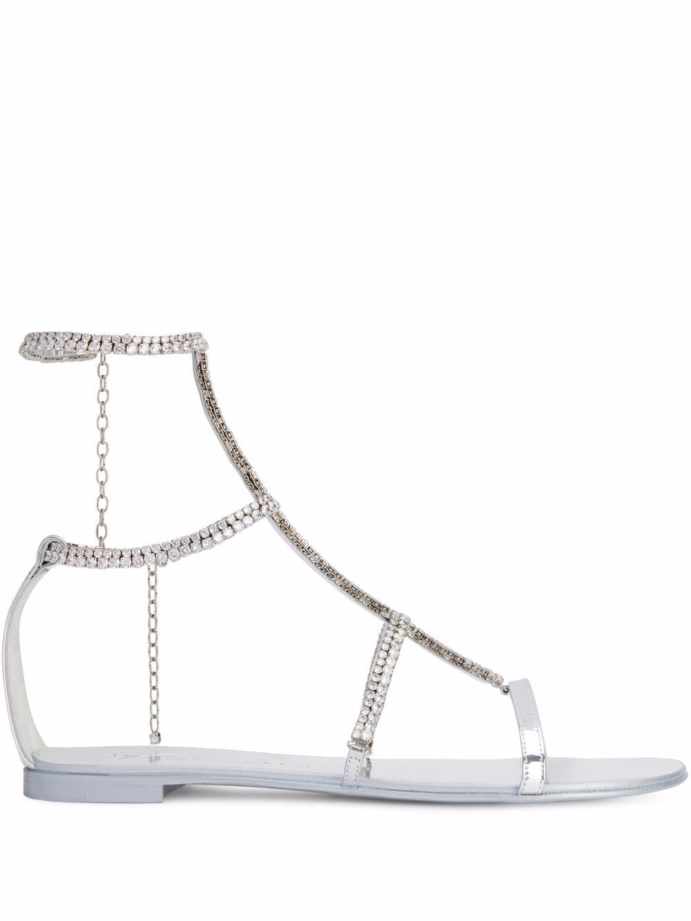 Giuseppe Zanotti Shaula open-toe sandals - Silver von Giuseppe Zanotti