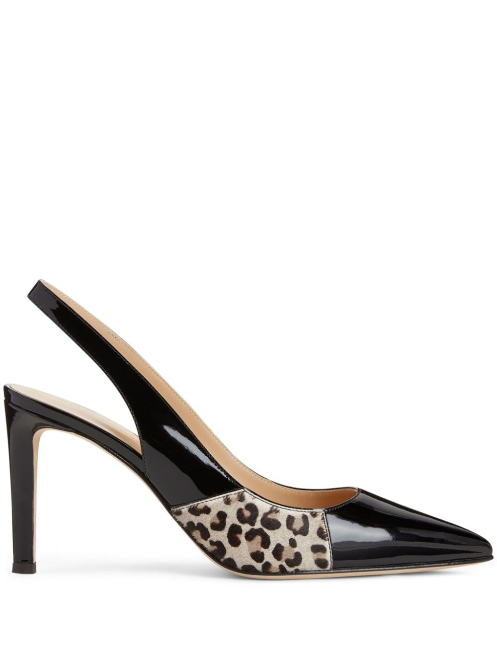 Giuseppe Zanotti Susie Feline 85mm slingback pumps - Black von Giuseppe Zanotti