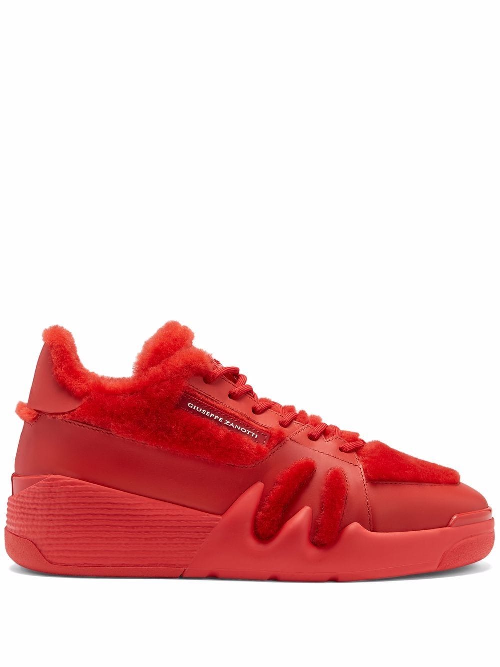 Giuseppe Zanotti Talon Winter low-top sneakers - Red von Giuseppe Zanotti